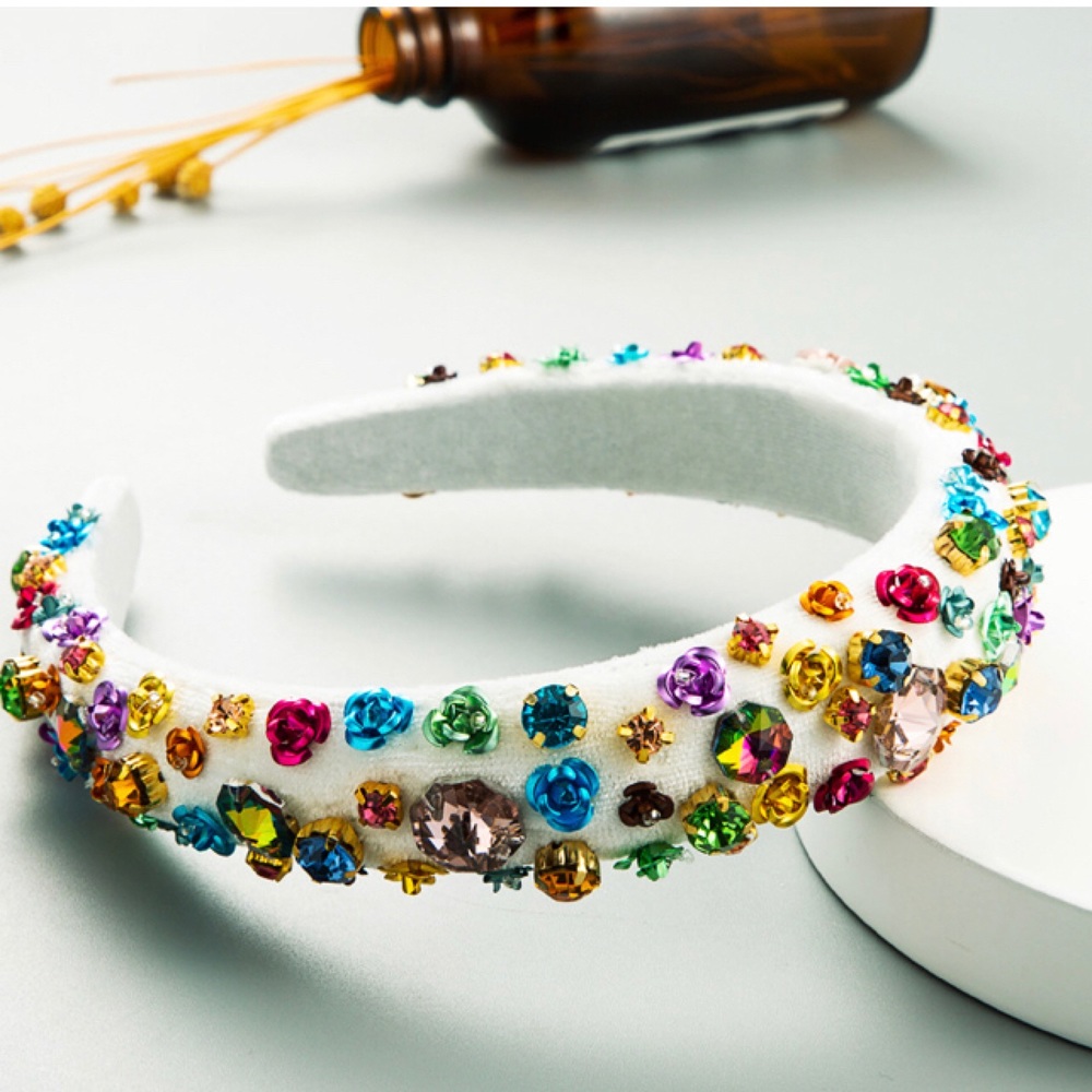 Flowered all over headband